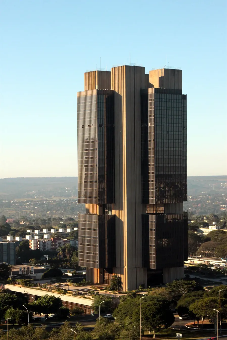 Sede do Banco Central, em Brasília. Foto: Banco Central do Brasil, via Wikimedia Commons, CC BY 2.0
