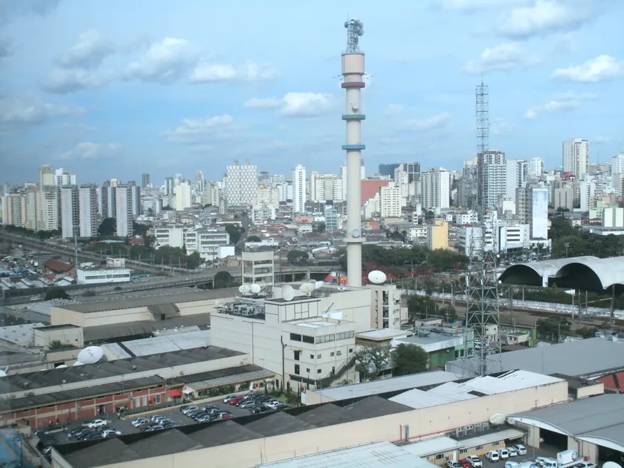 Sede da Record, na Barra Funda, em São Paulo. Foto: Corretor-Carvalho, via Wikimedia Commons, CC BY-SA 3.0.