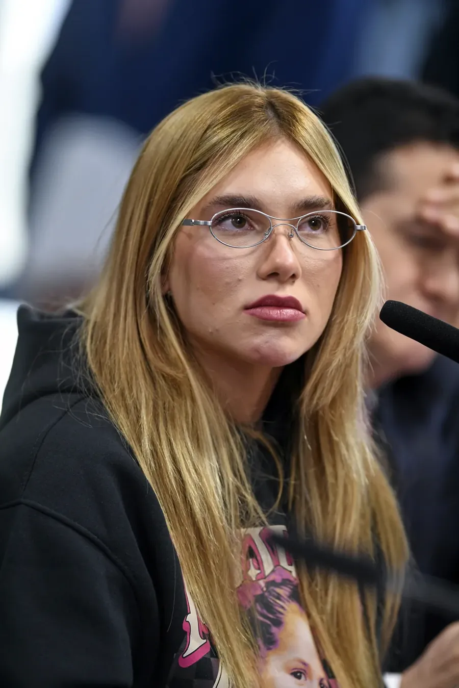 Virginia Fonseca na CPI das Bets, no Senado, em maio de 2025. Foto: Agência Senado, via Wikimedia Commons, CC BY 2.0.