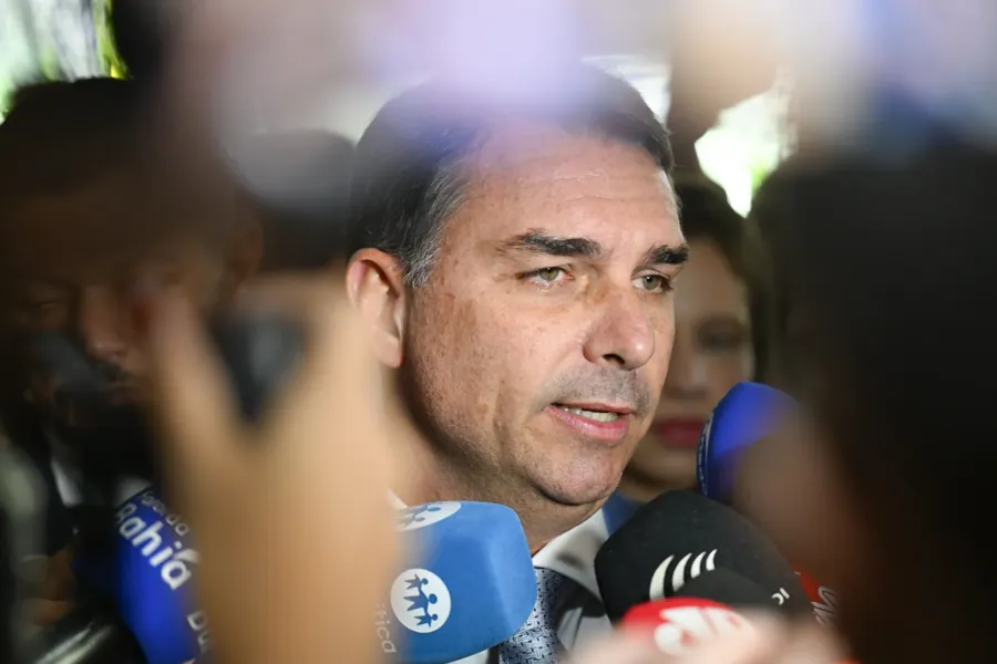 Flávio Bolsonaro em 2026. Foto: Senado Federal, via Wikimedia Commons, CC BY-SA 4.0
