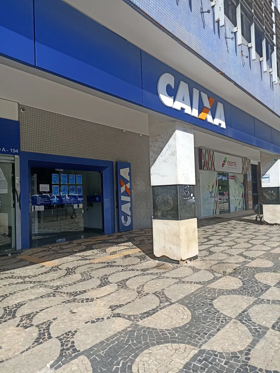 Agência da Caixa Econômica Federal no Setor Comercial Sul, em Brasília. Foto: Túllio F / Wikimedia Commons, CC BY-SA 4.0