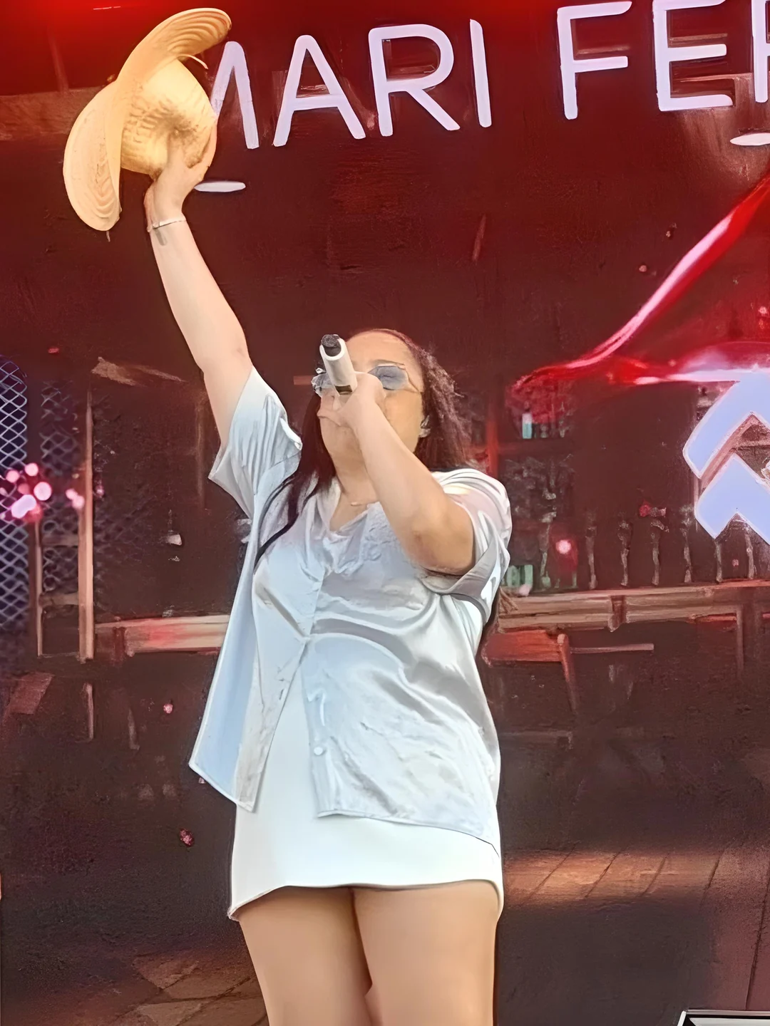 Mari Fernandez mostra a filha Isabela