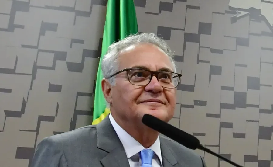 Renan Calheiros em março de 2023. Foto: Waldemir Barreto/Agência Senado, via Wikimedia Commons, CC BY 2.0
