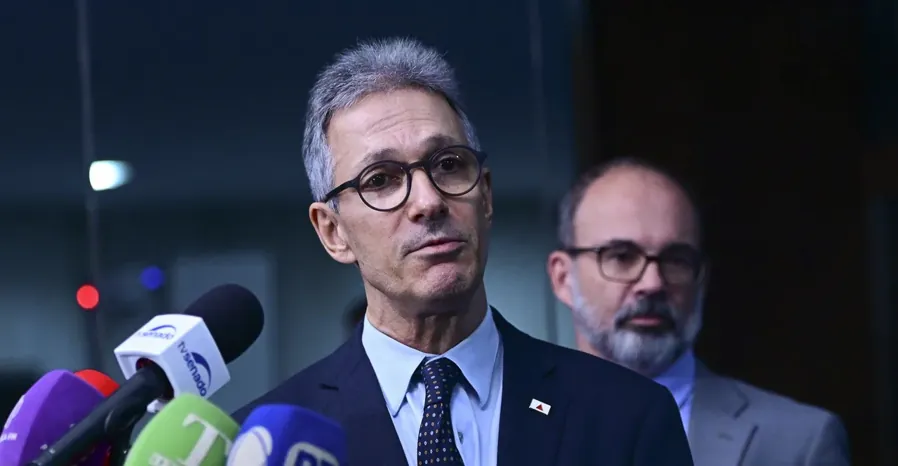 Romeu Zema em dezembro de 2024. Foto: Agência Senado, via Wikimedia Commons, CC BY 2.0