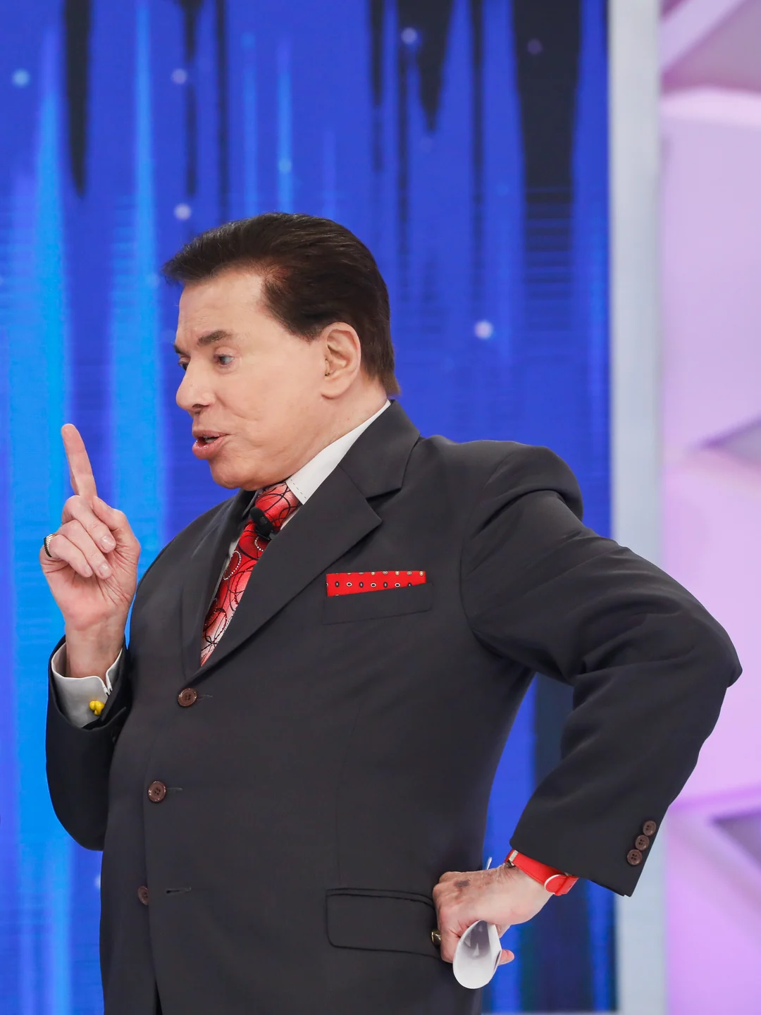 Silvio Santos, paraquedista