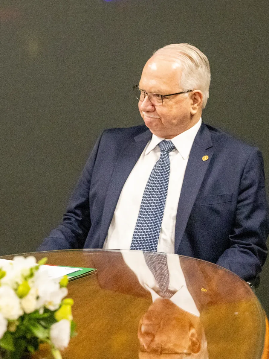 Edson Fachin, presidente do STF, em audiência em Brasília, em 11 de março de 2026. Foto: Governo do Rio Grande do Sul, via Wikimedia Commons, CC BY-SA 4.0