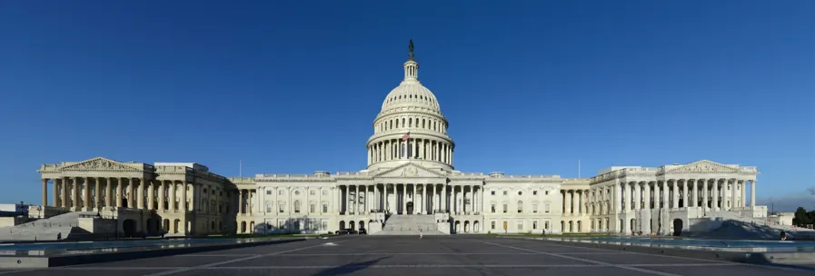 O Capitólio, em Washington. Os Estados Unidos são o maior colégio do exterior. Imagem ilustrativa. Foto: Alvesgaspar, via Wikimedia Commons, CC BY-SA 4.0