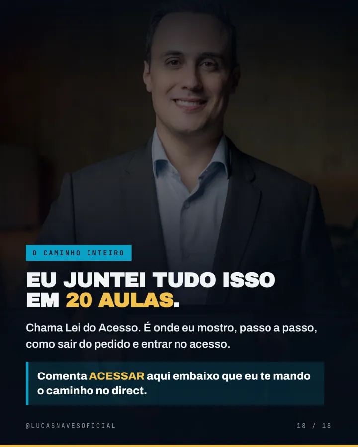 Página 18 de 18: última página, com o convite ao leitor