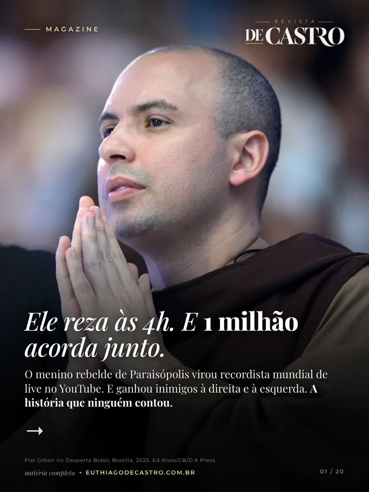 Capa da edição do Frei Gilson